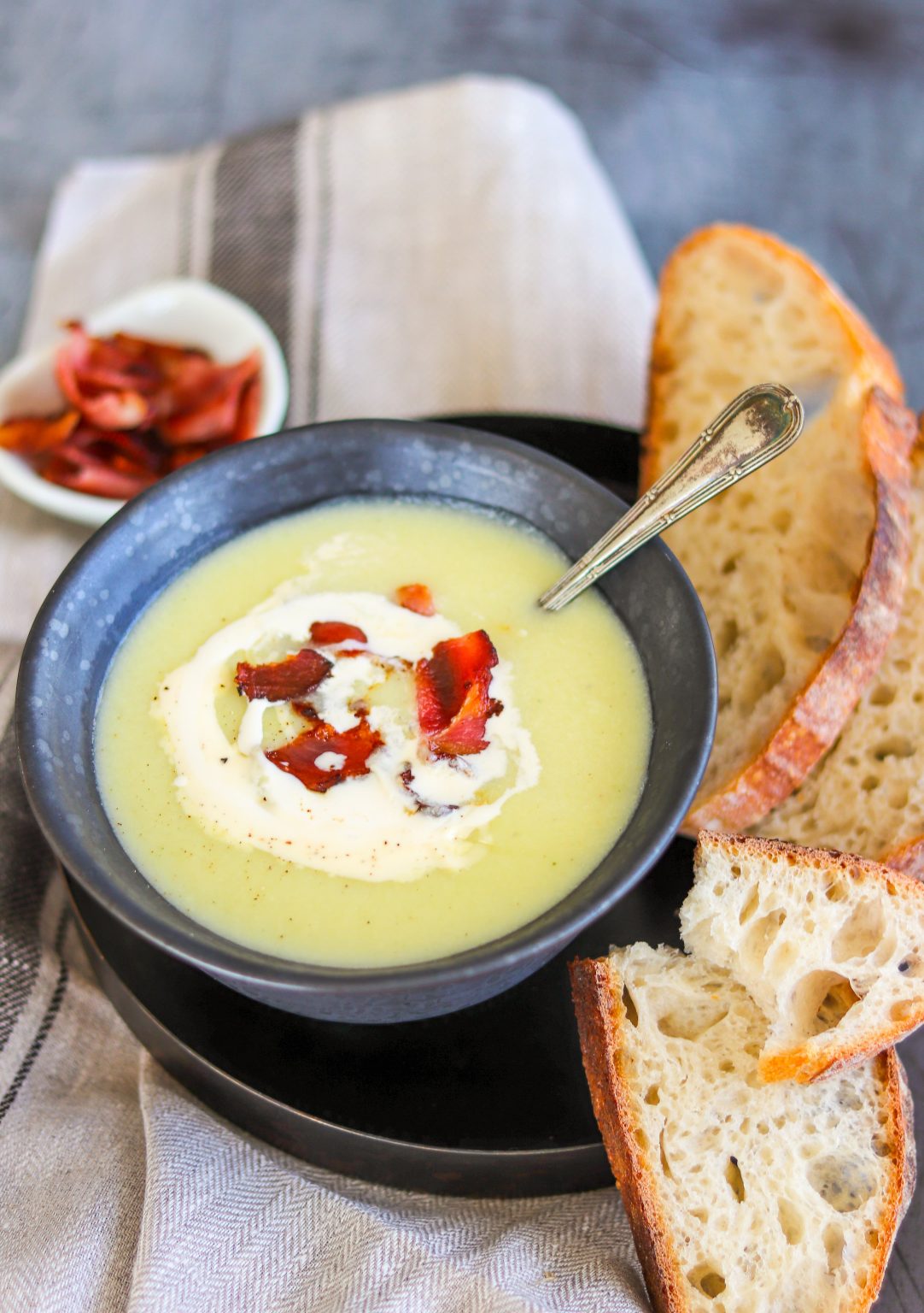 Leek & Potato Soup (Soup Maker) – Curly's Cooking