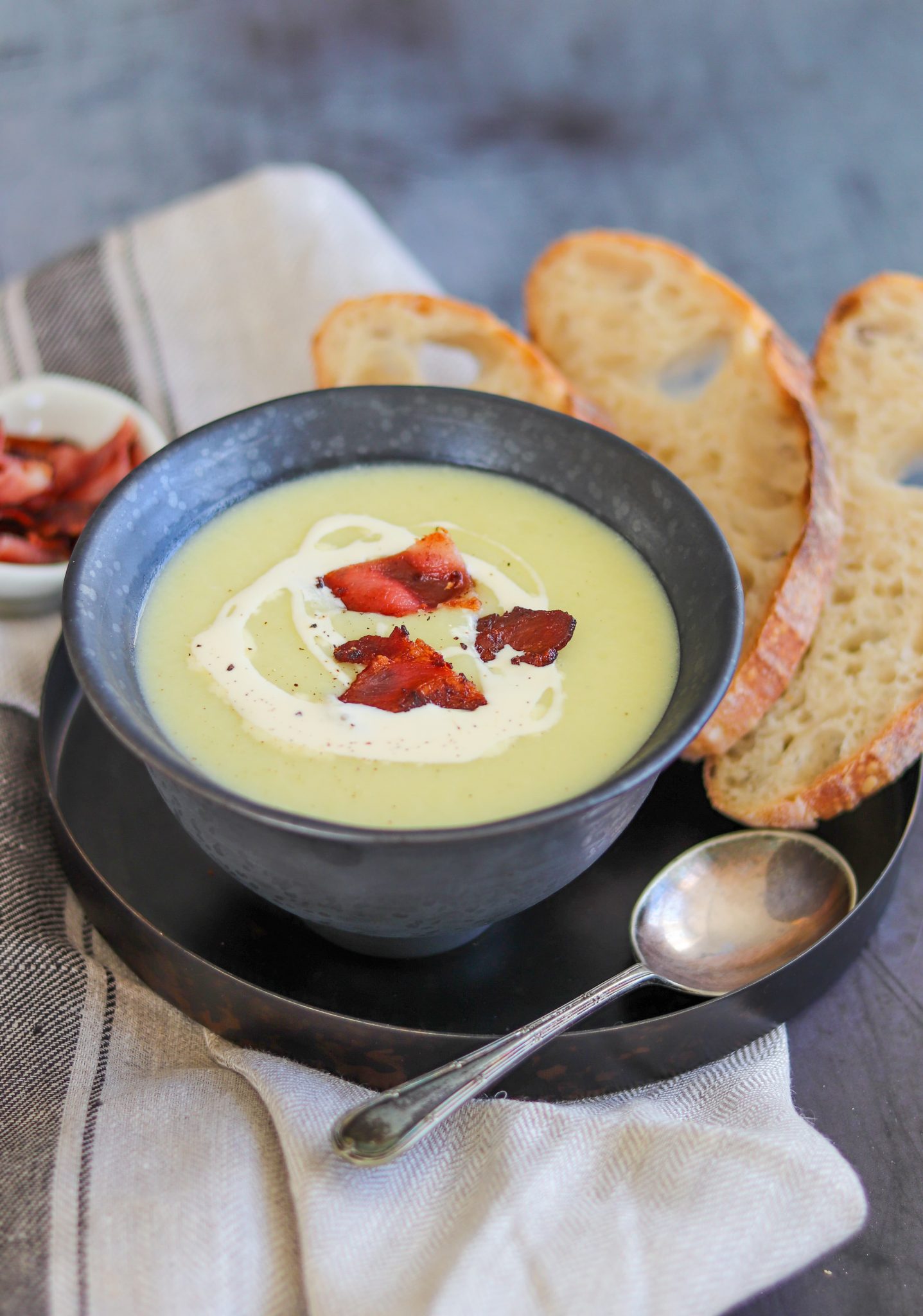 Leek & Potato Soup (Soup Maker) Curly's Cooking