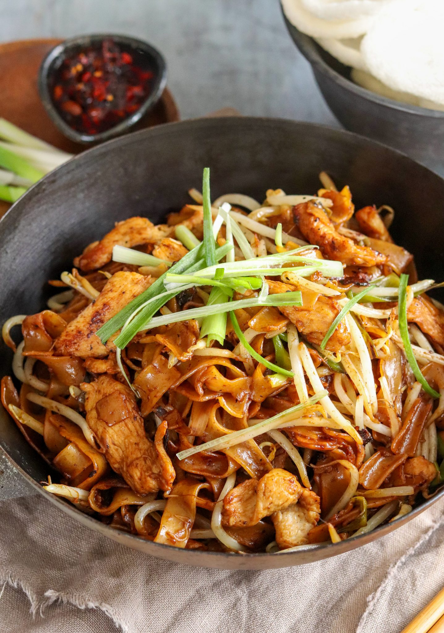 Chicken Chow Fun Curly's Cooking