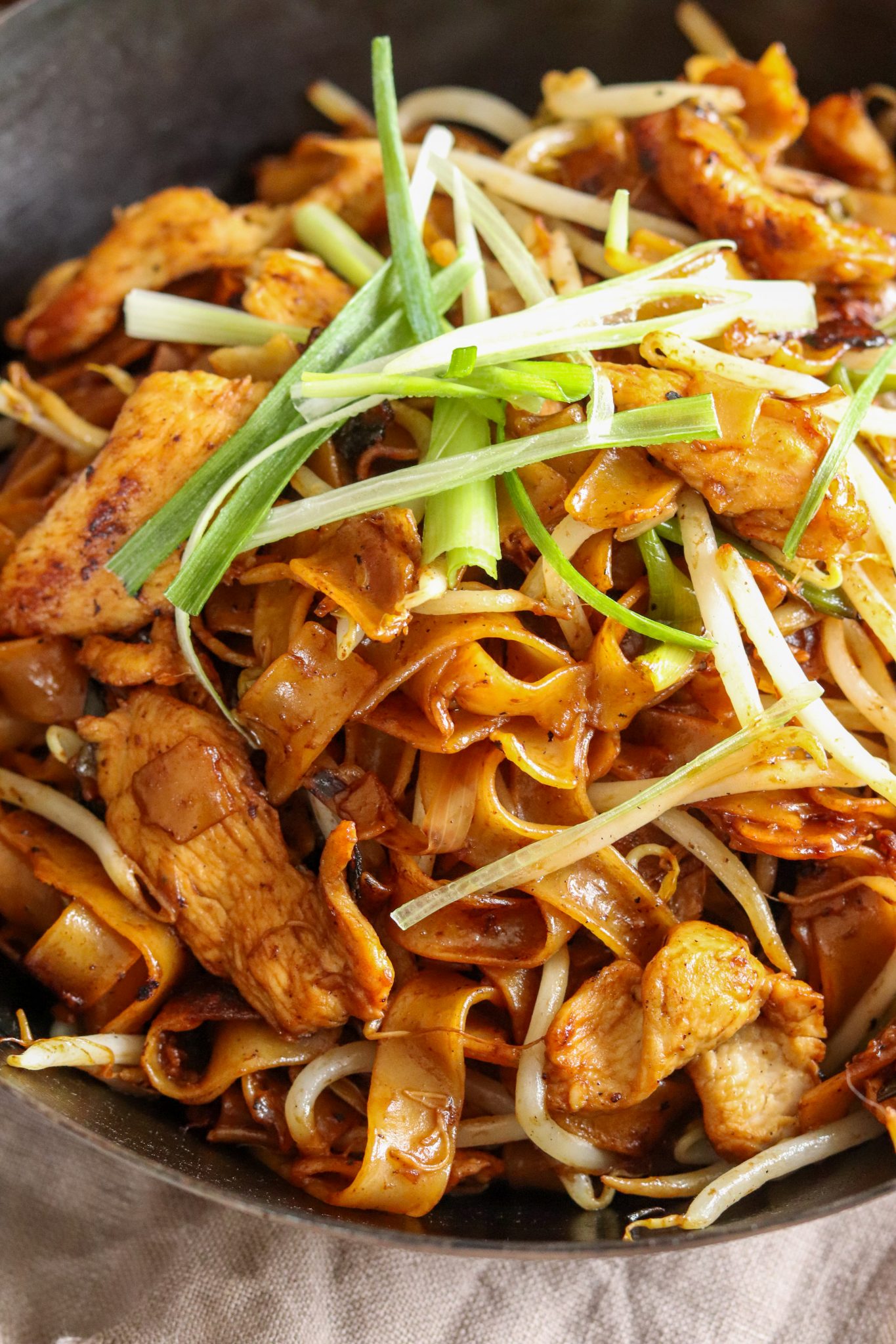 Chicken Chow Fun Curly's Cooking