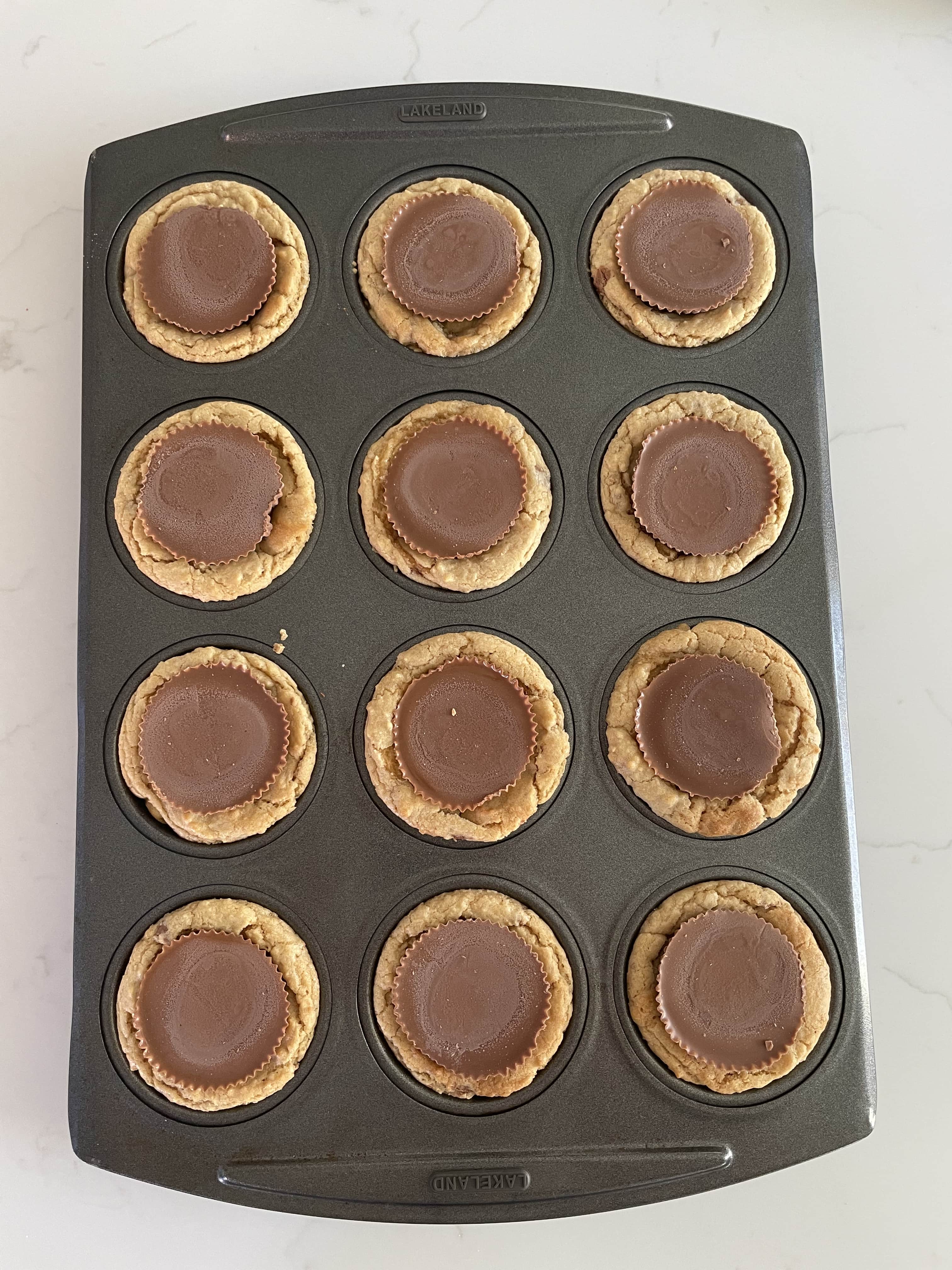 Peanut Butter Cookie Cups (UK Recipe) Curly's Cooking