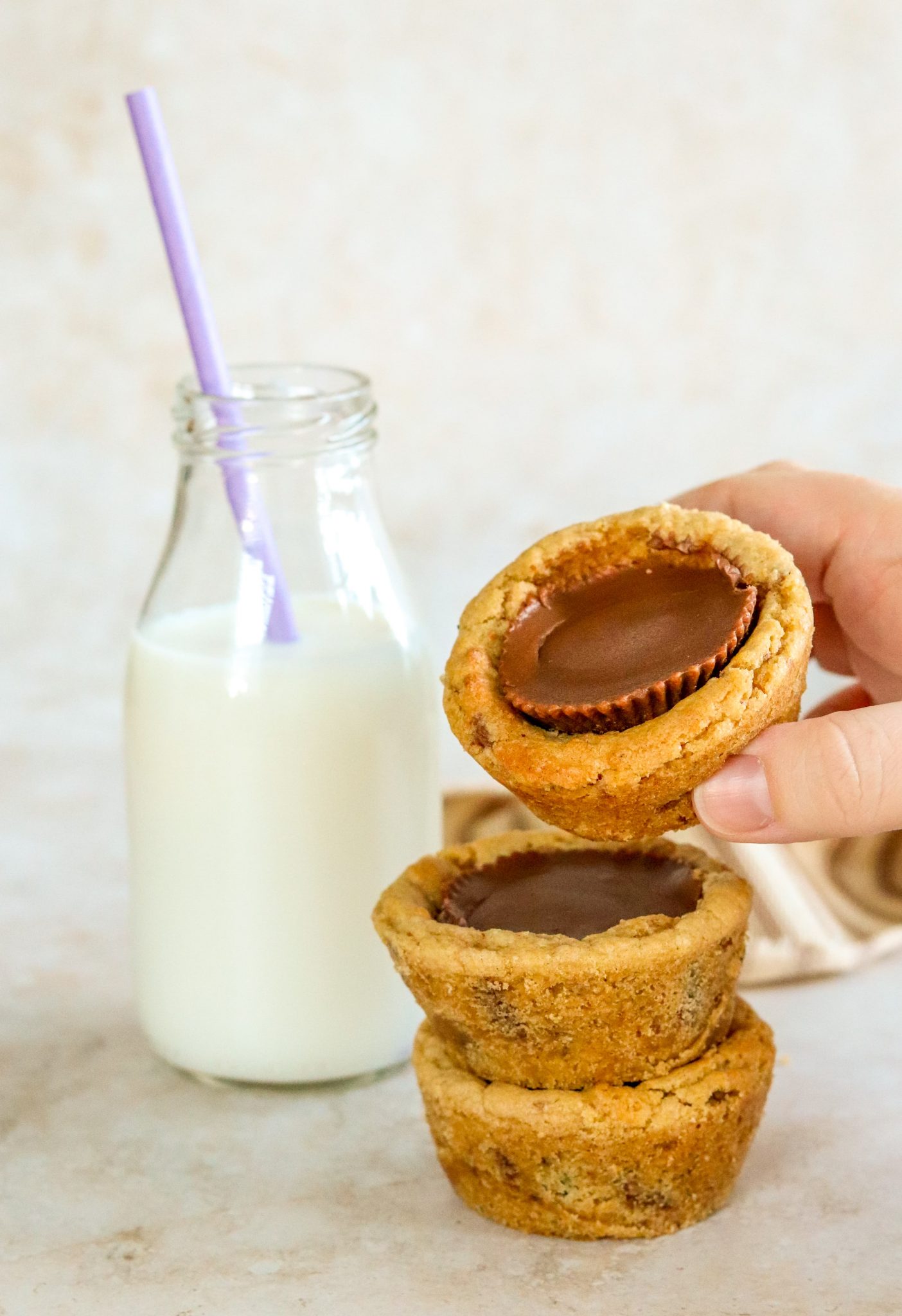 Peanut Butter Cookie Cups (UK Recipe) Curly's Cooking