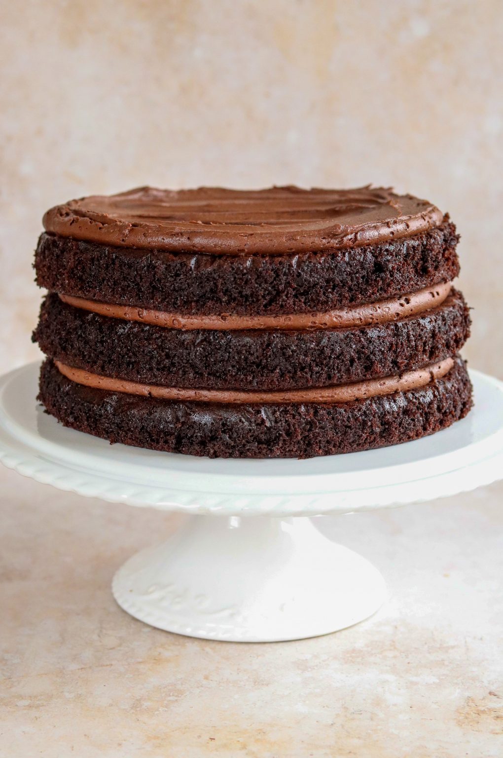 American Style Chocolate Fudge Cake Curly's Cooking