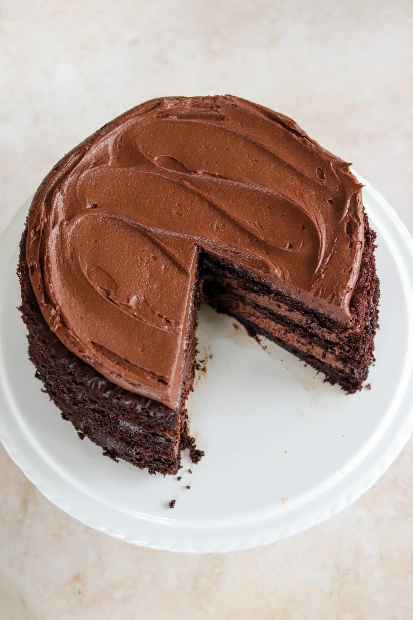 American Style Chocolate Fudge Cake Curly's Cooking