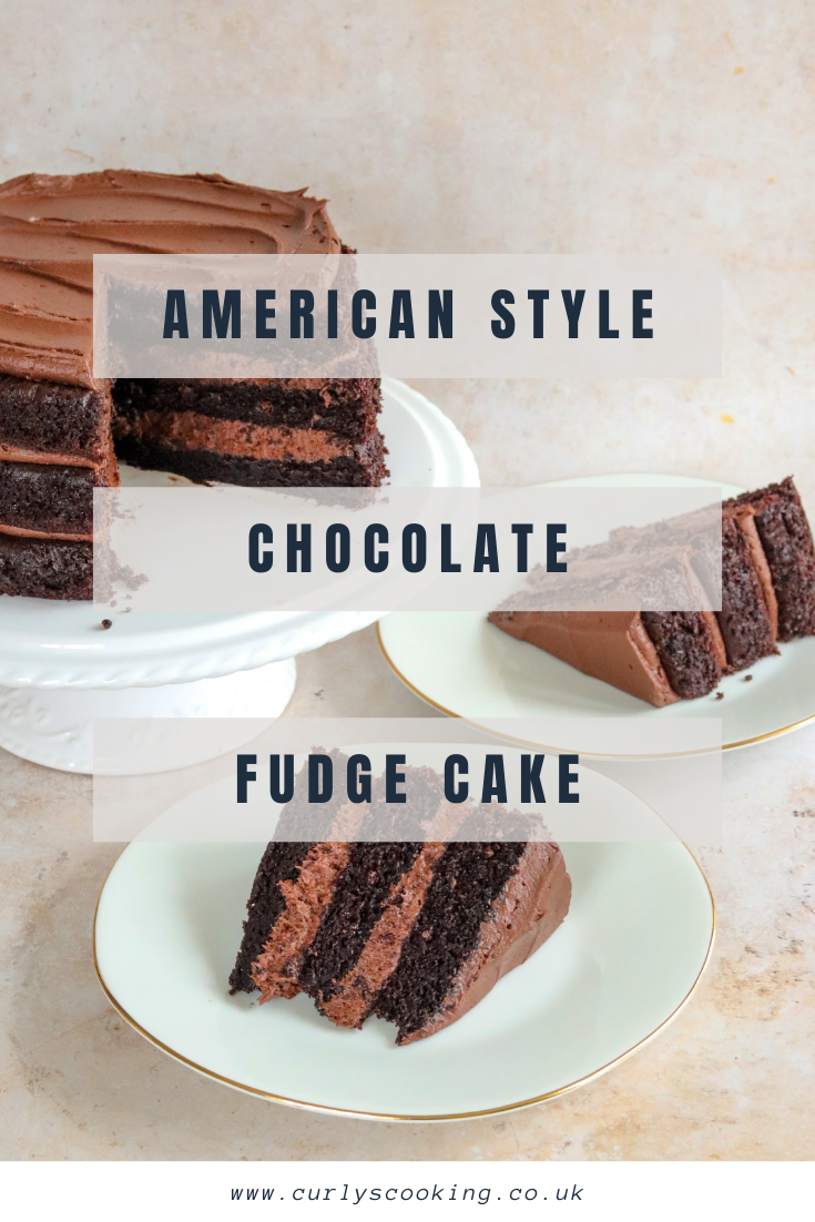 American Style Chocolate Fudge Cake Curly's Cooking