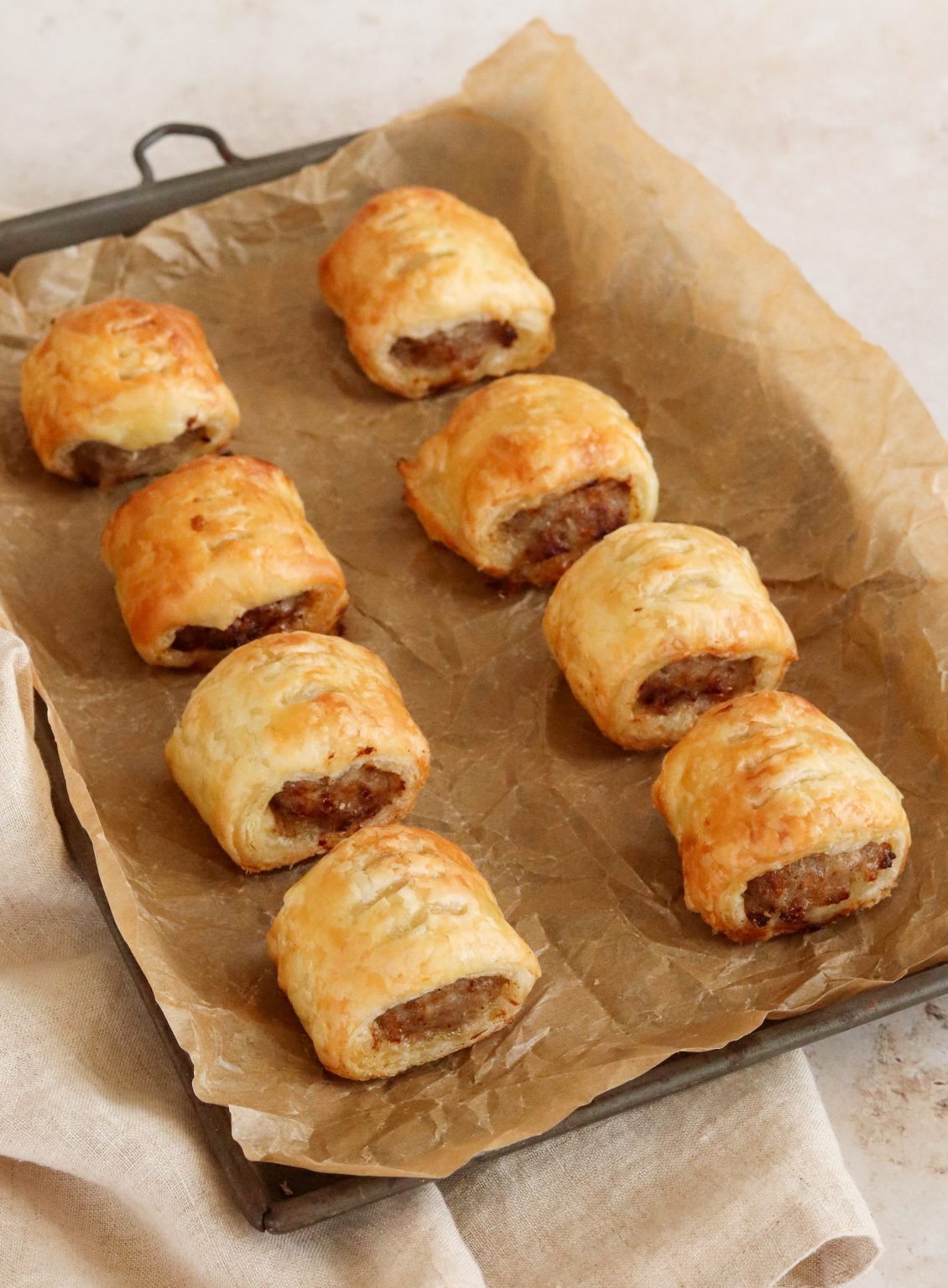 Air Fryer Sausage Rolls Curly's Cooking