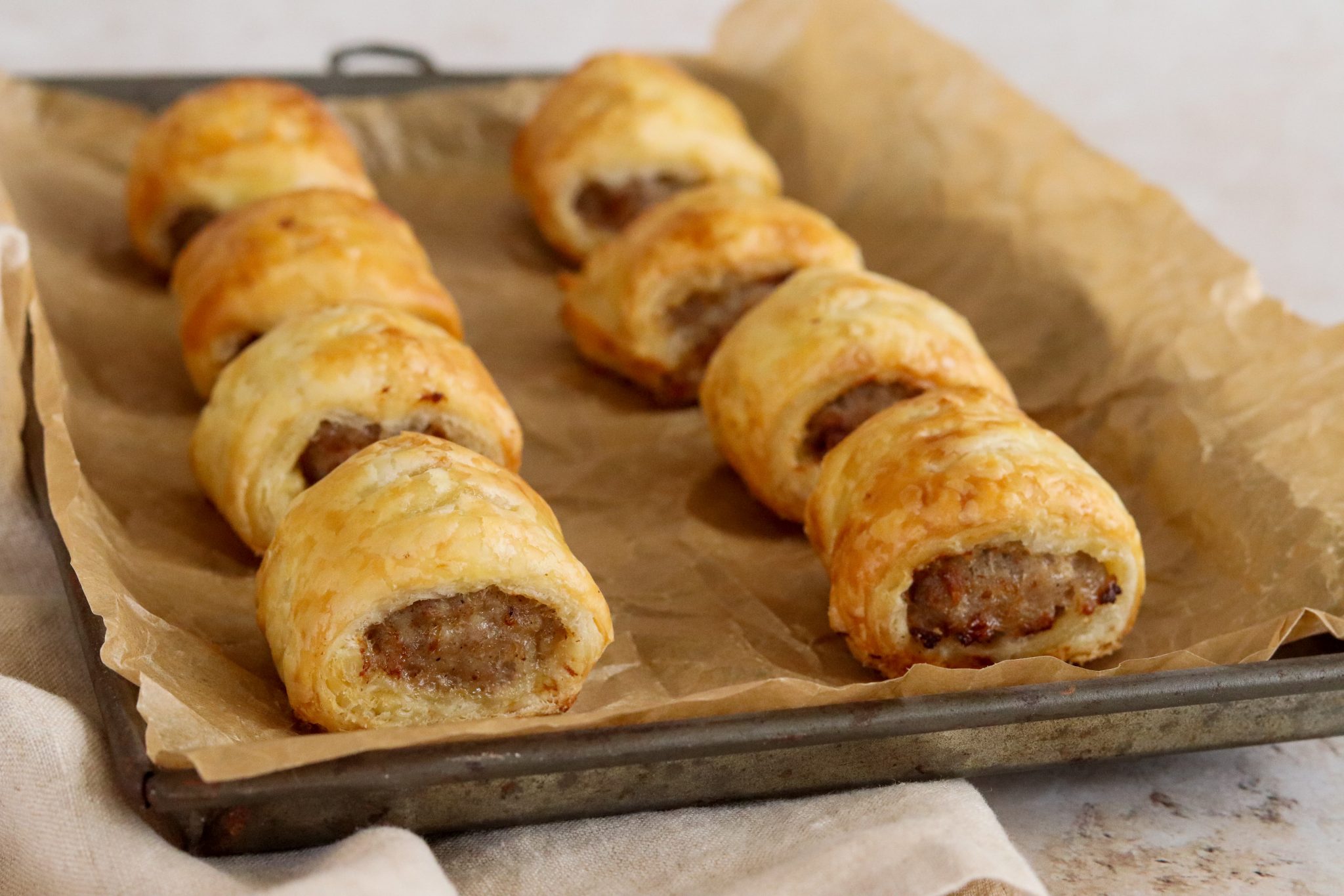 Air Fryer Sausage Rolls Curly's Cooking