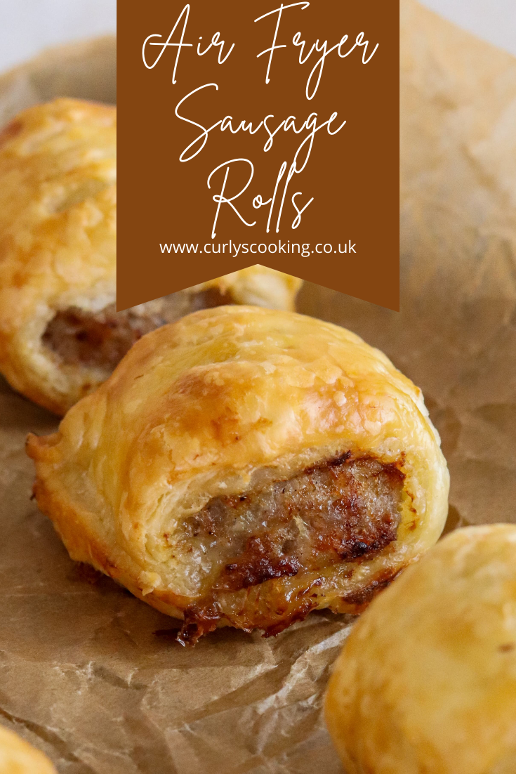 Air Fryer Sausage Rolls Curly's Cooking