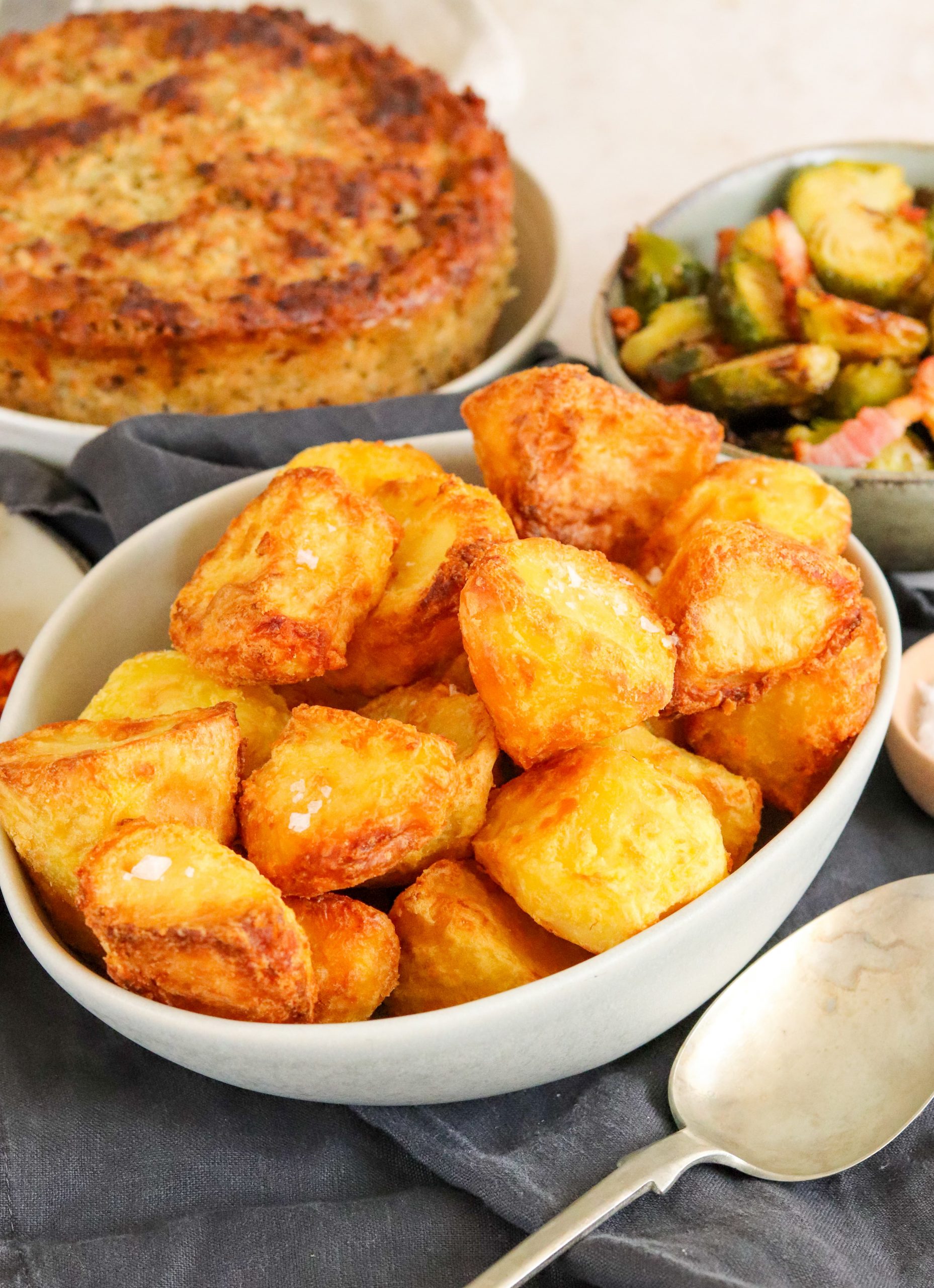 Simple Air Fryer Roast Potatoes – Curly's Cooking