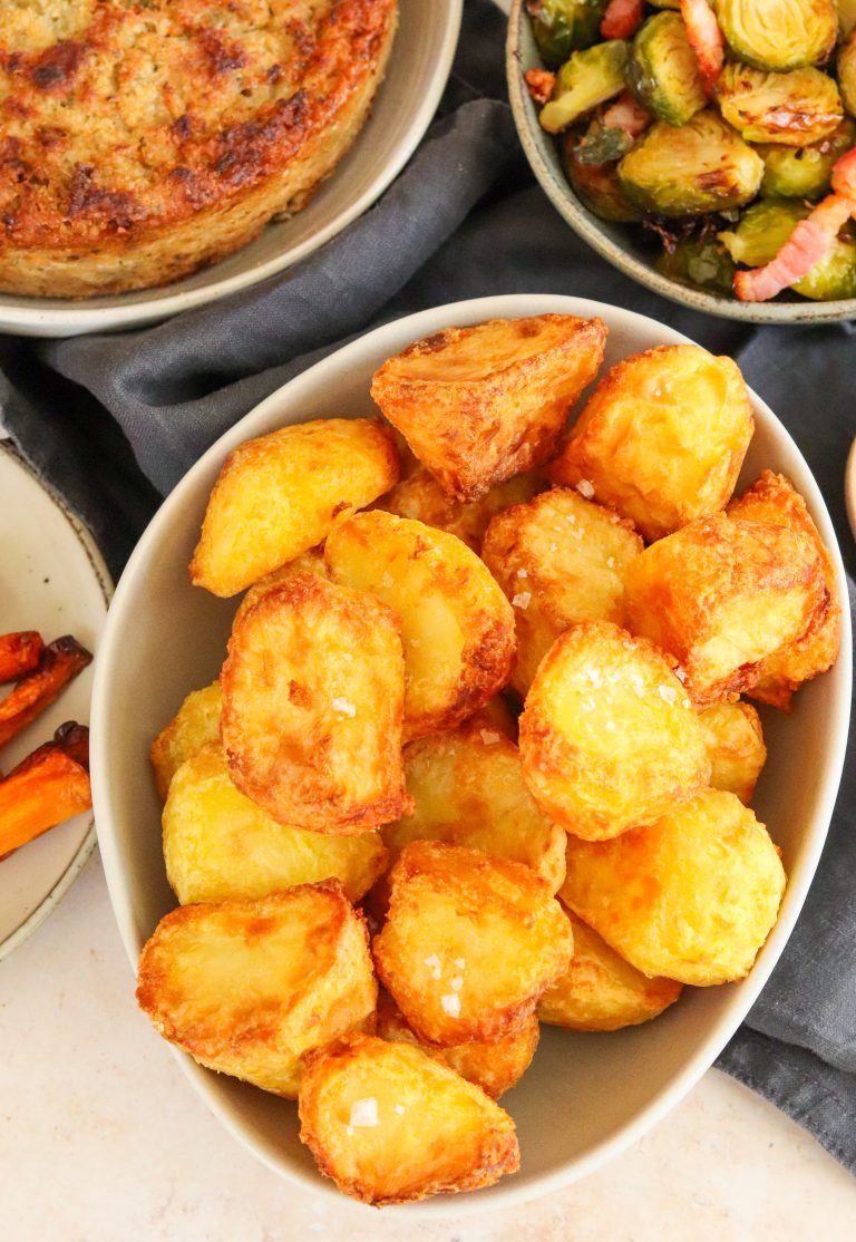 Simple Air Fryer Roast Potatoes Curly's Cooking