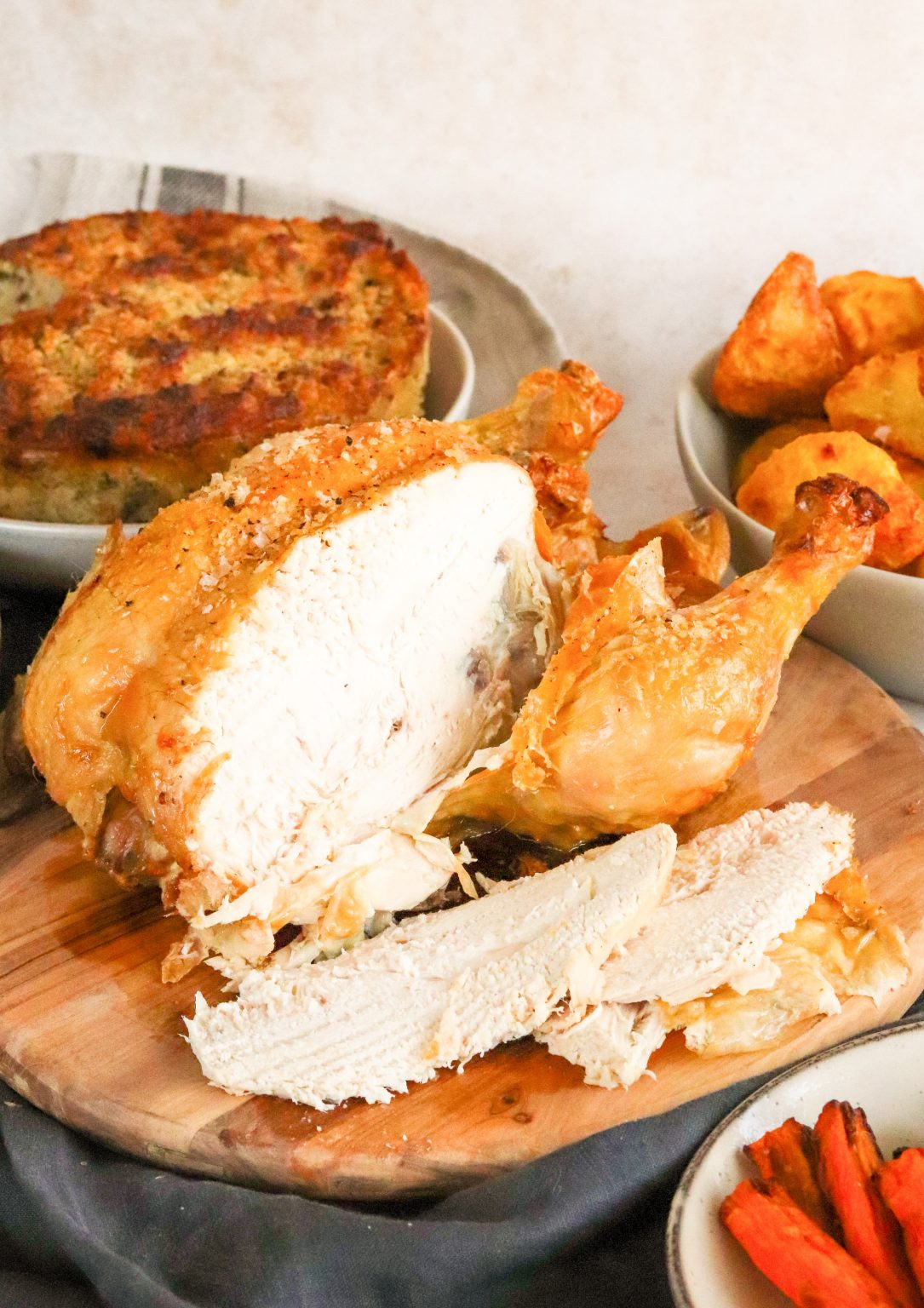 Simple Air Fryer Whole Roast Chicken – Curly's Cooking