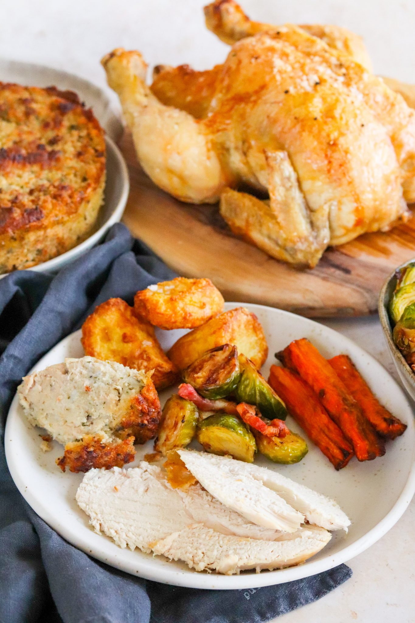 Simple Air Fryer Whole Roast Chicken – Curly's Cooking