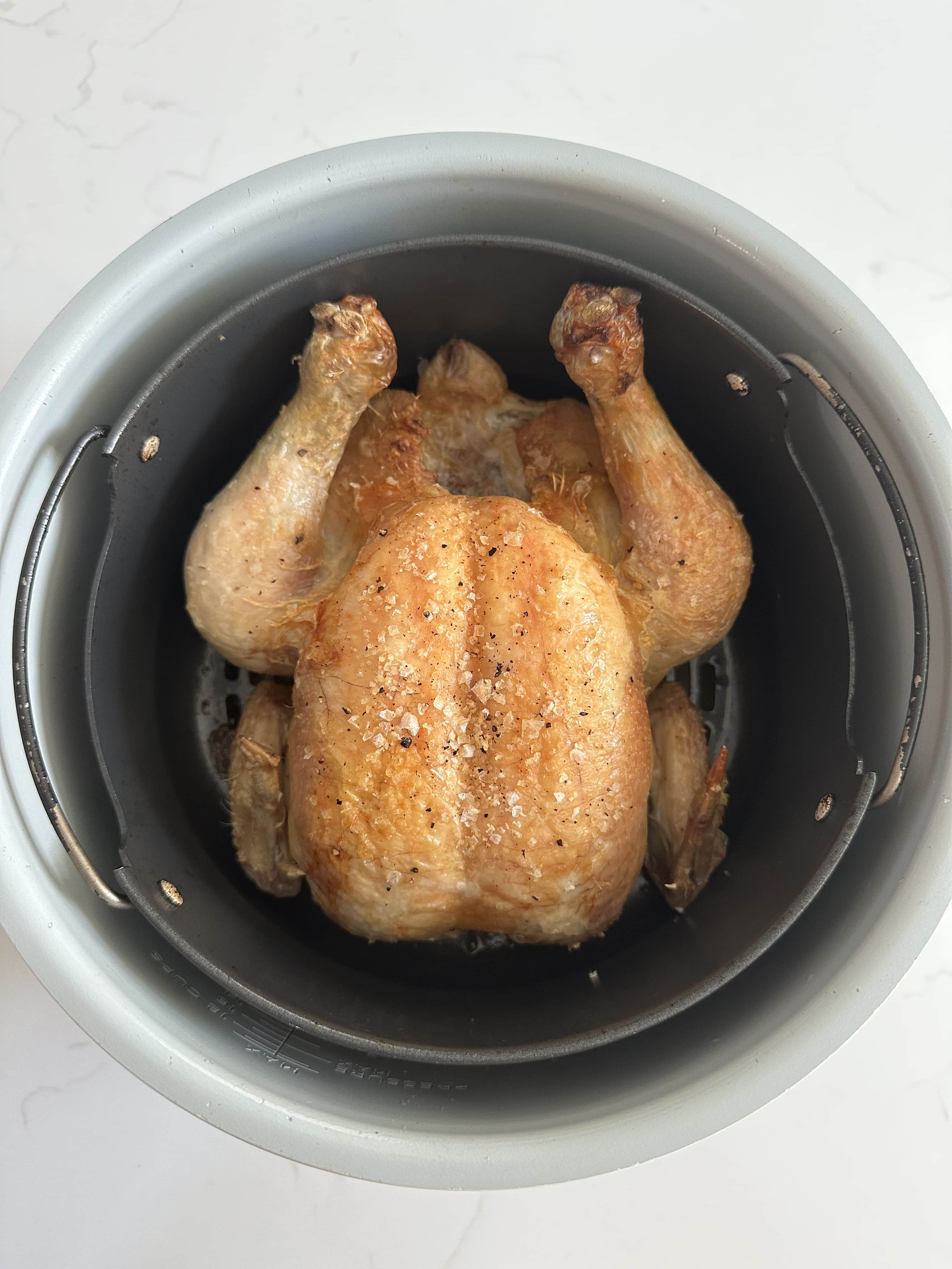Simple Air Fryer Whole Roast Chicken – Curly's Cooking
