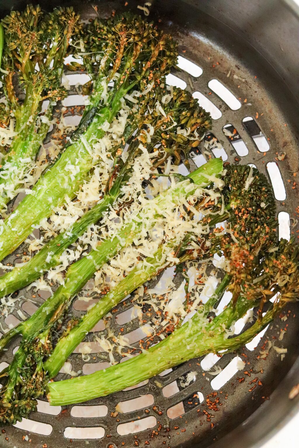 Air Fryer Parmesan Tenderstem Broccoli Curly's Cooking