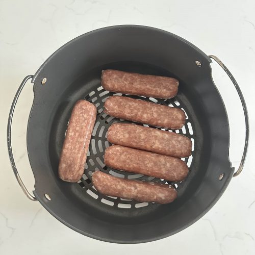 Air Fryer Sausages Curly's Cooking