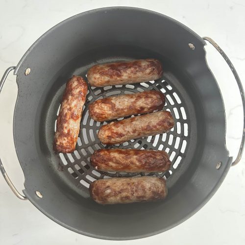 Air Fryer Sausages Curly's Cooking