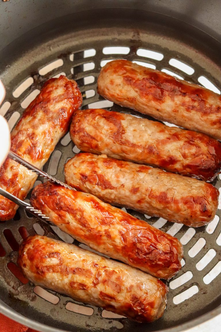 Air Fryer Sausages Curly's Cooking