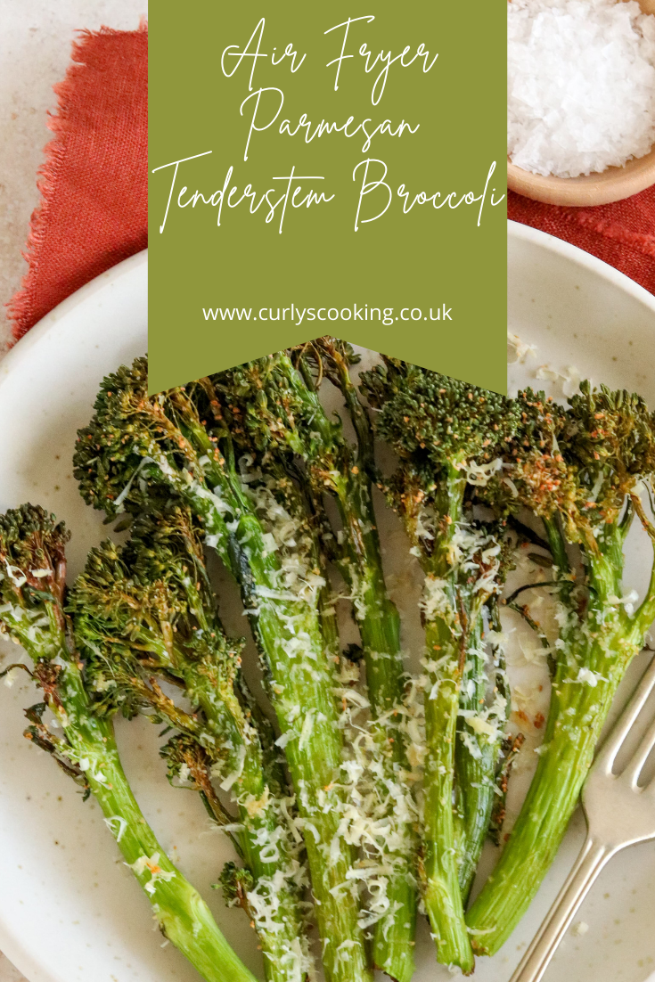 Air Fryer Parmesan Tenderstem Broccoli Curly's Cooking