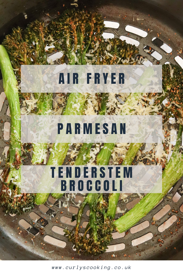 Air Fryer Parmesan Tenderstem Broccoli Curly's Cooking