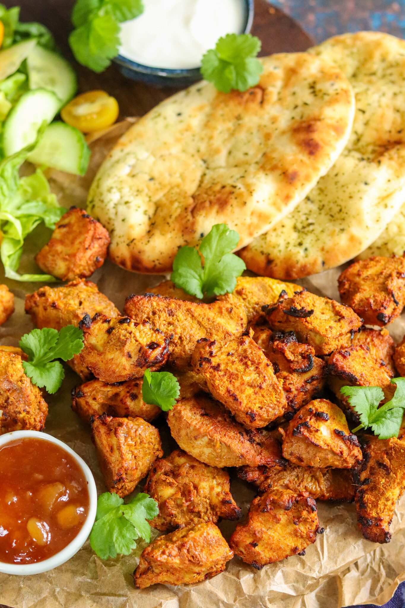 Air Fryer Chicken Tikka Curly's Cooking