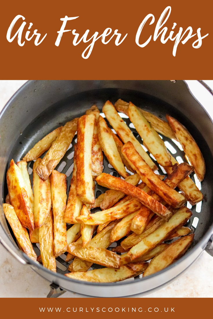 Air Fryer Chips Curly's Cooking
