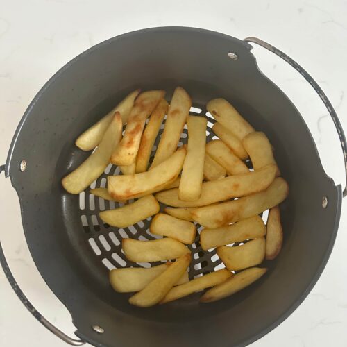 Air Fryer Frozen Chips Curly's Cooking
