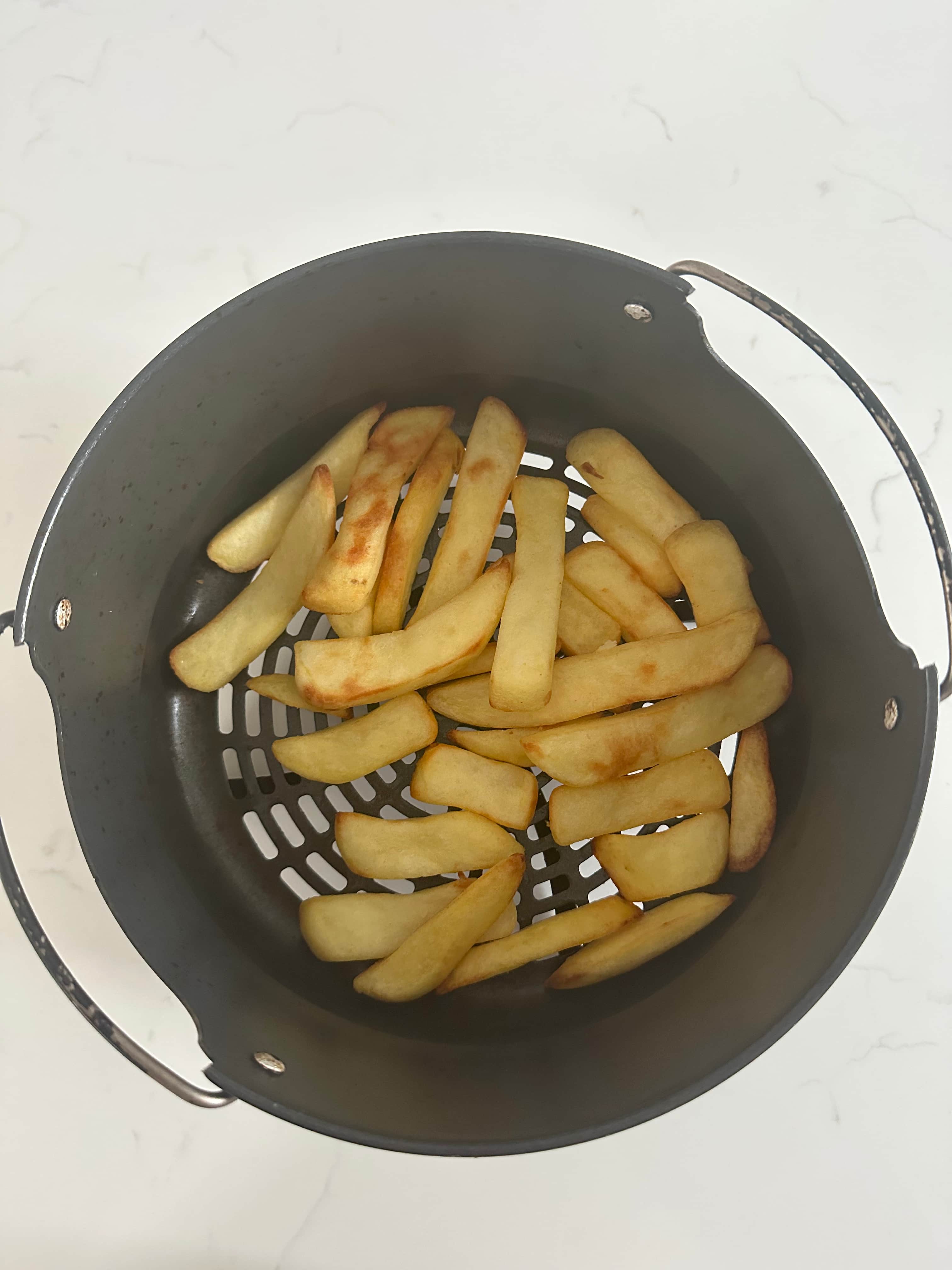 Air Fryer Frozen Chips Curly