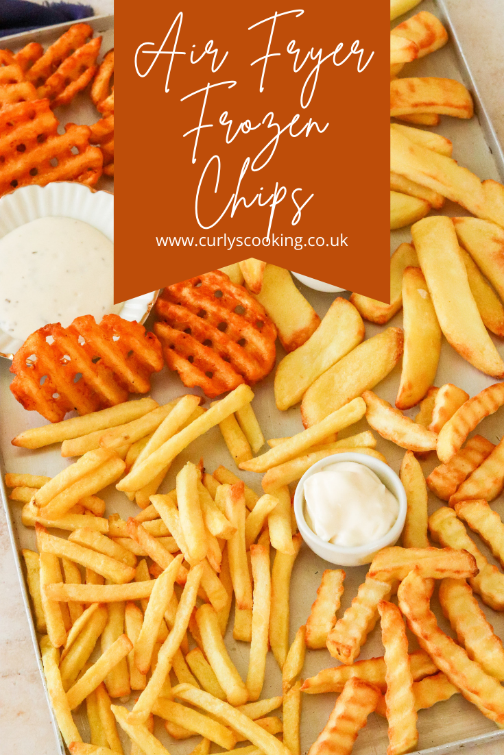 Air Fryer Frozen Chips Curly's Cooking