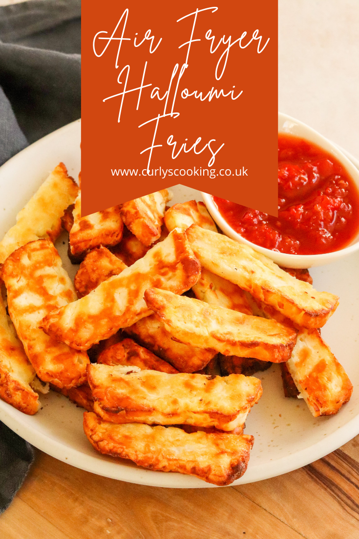 Air Fryer Halloumi Fries Curly's Cooking