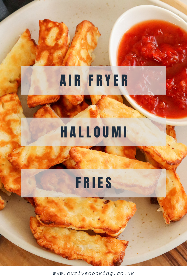 Air Fryer Halloumi Fries Curly's Cooking
