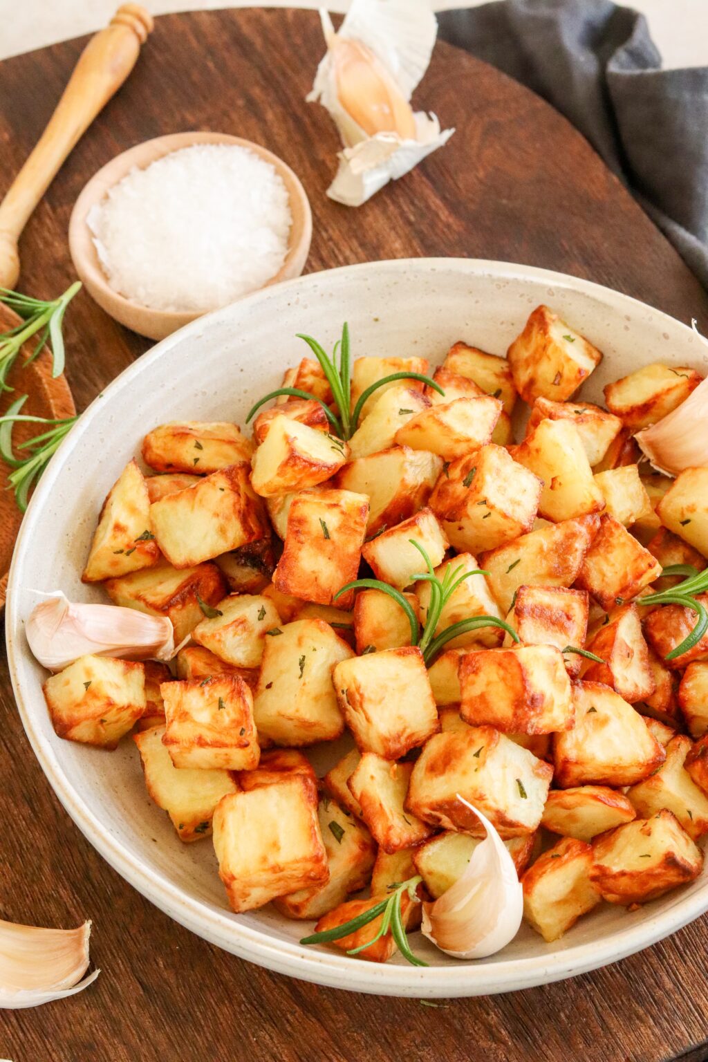 Air Fryer Parmentier Potatoes (Diced Potatoes) Curly's Cooking