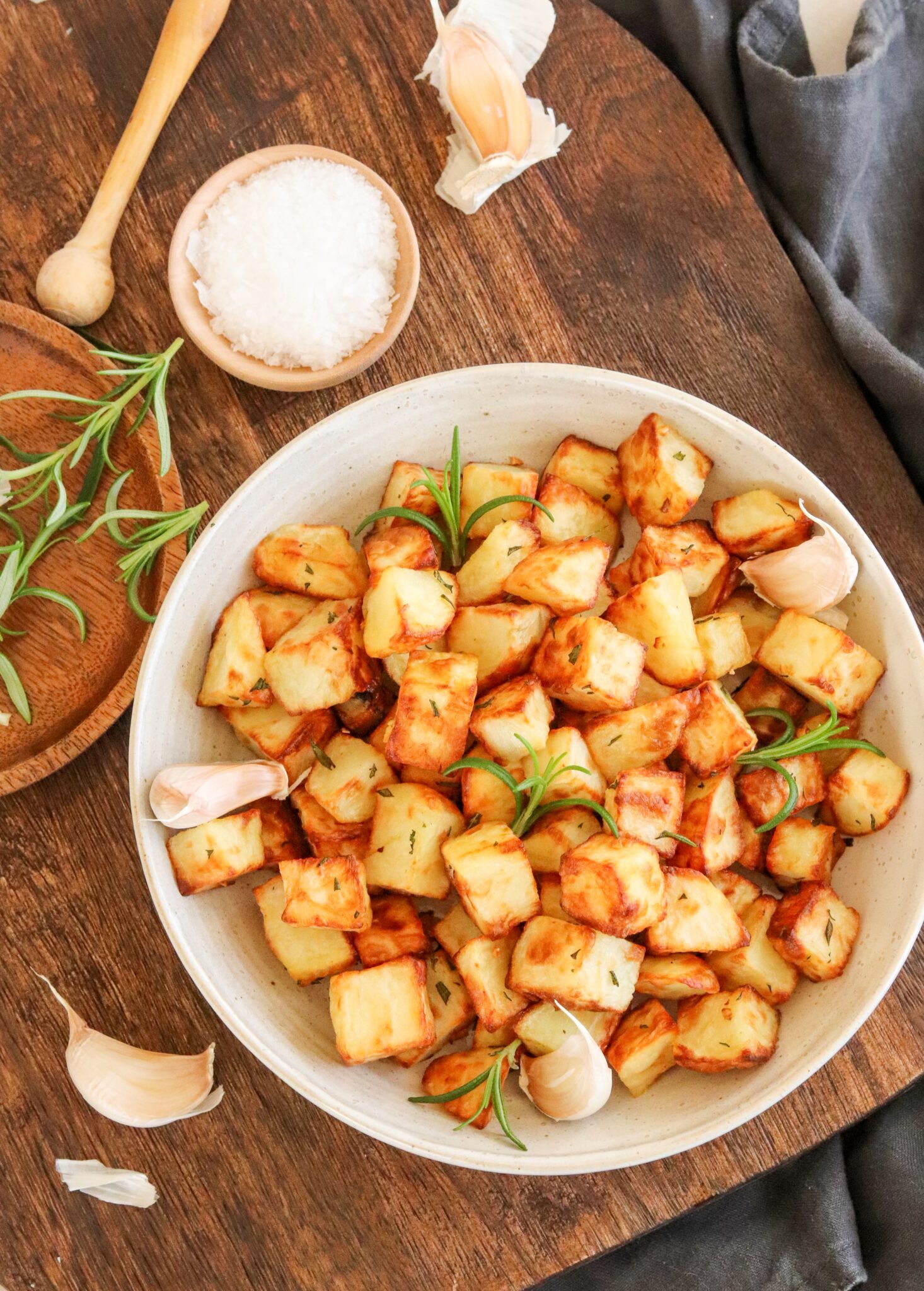 Air Fryer Parmentier Potatoes (Diced Potatoes) Curly's Cooking