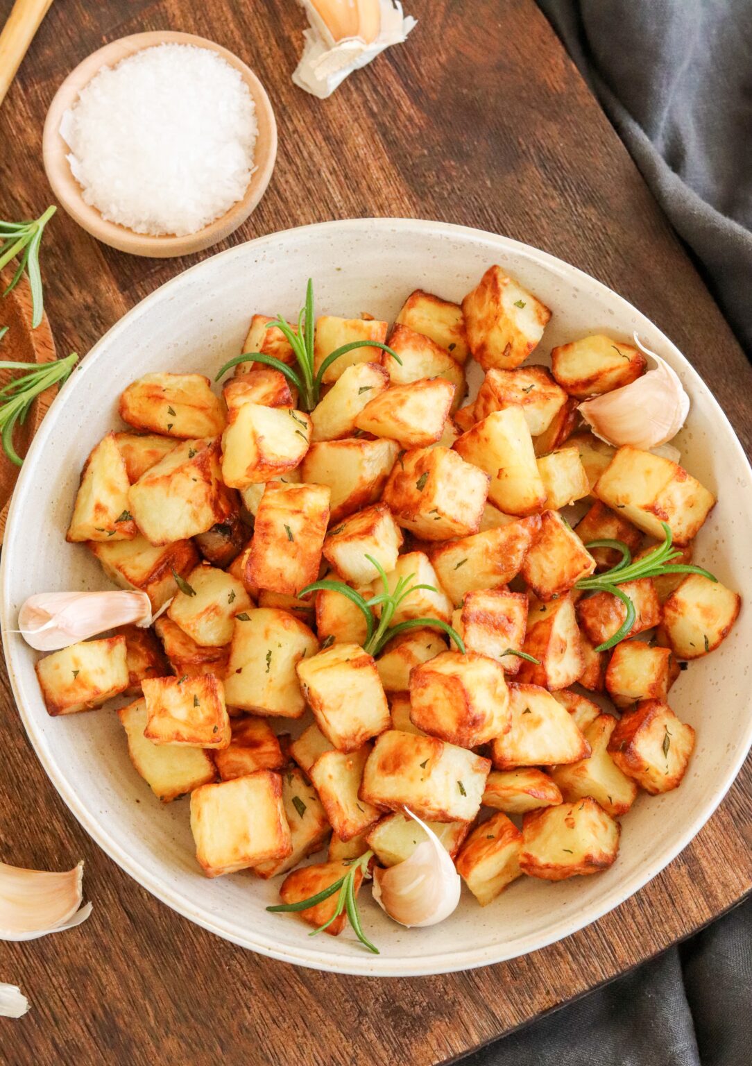 Air Fryer Parmentier Potatoes (Diced Potatoes) Curly's Cooking