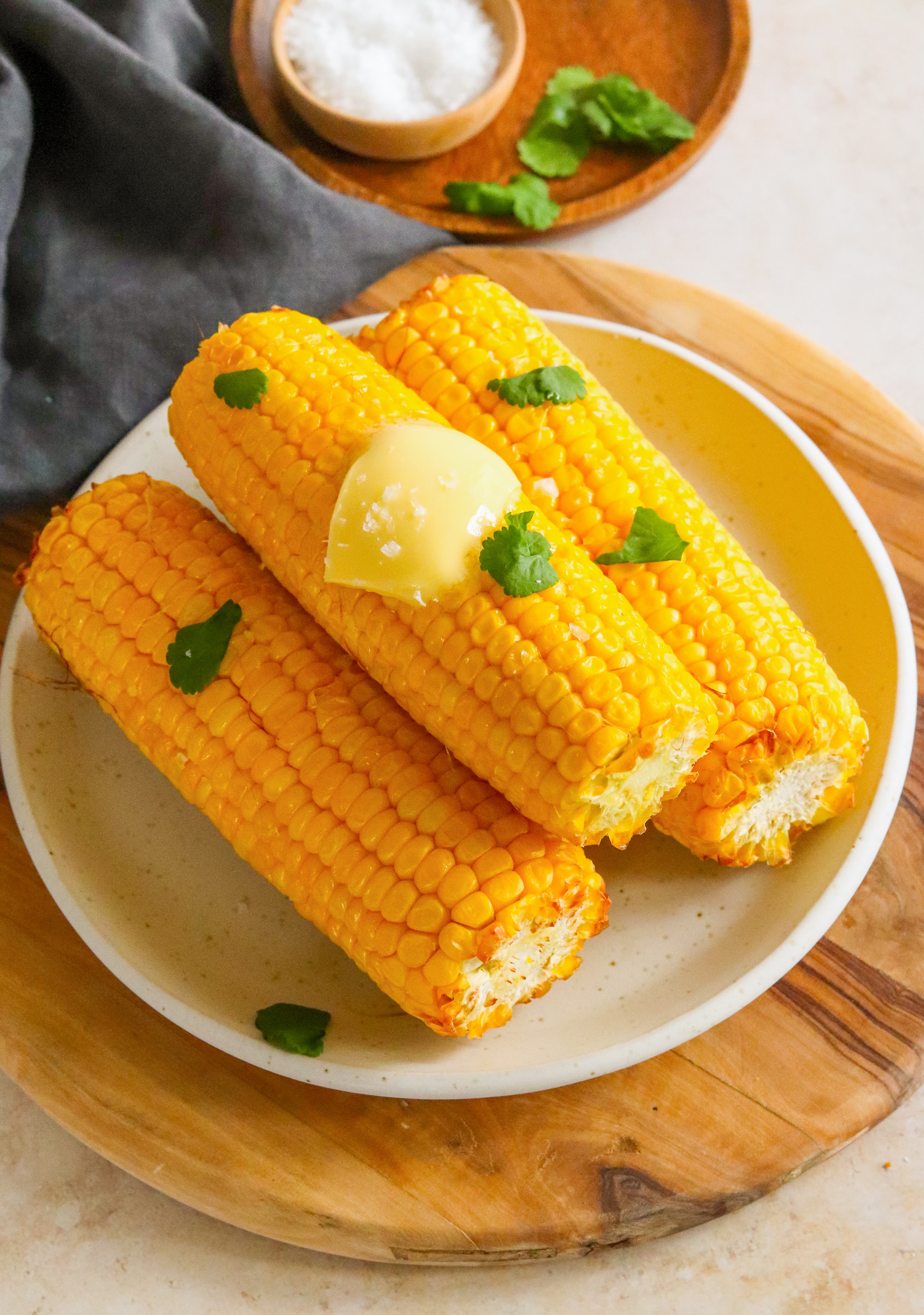 Air Fryer Corn on the Cob Curly's Cooking