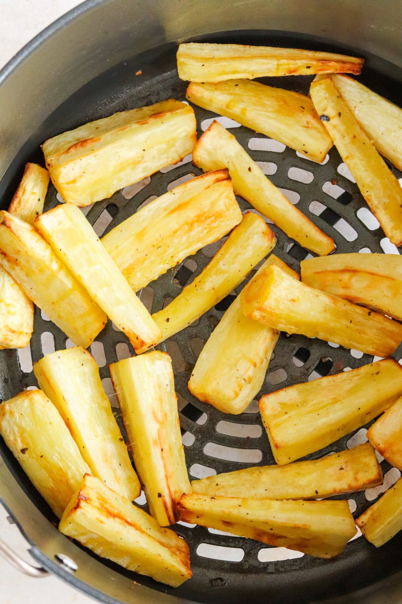 Roasted Air Fryer Parsnips Curly's Cooking