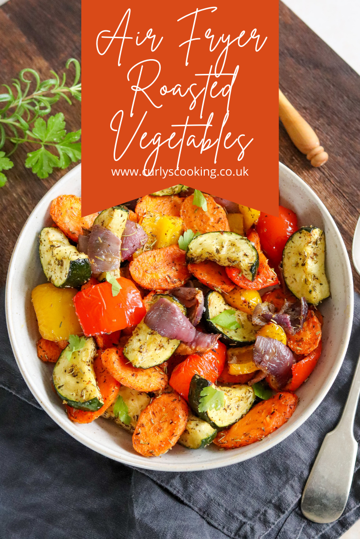 Air Fryer Roasted Vegetables Curly's Cooking