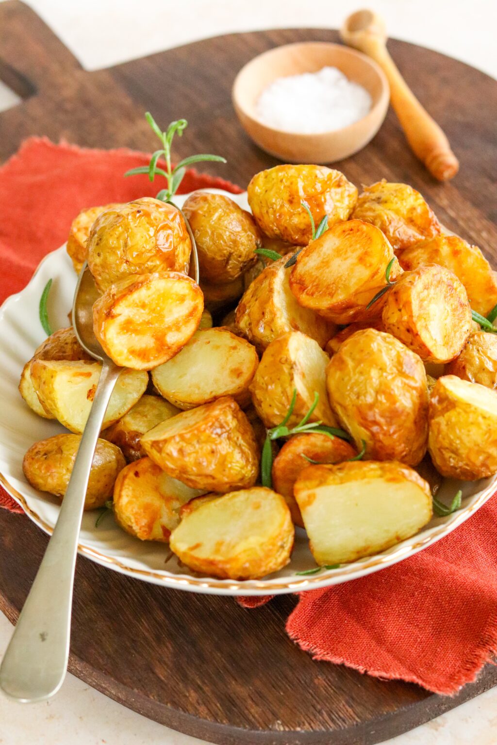 Air Fryer New Potatoes Curly's Cooking