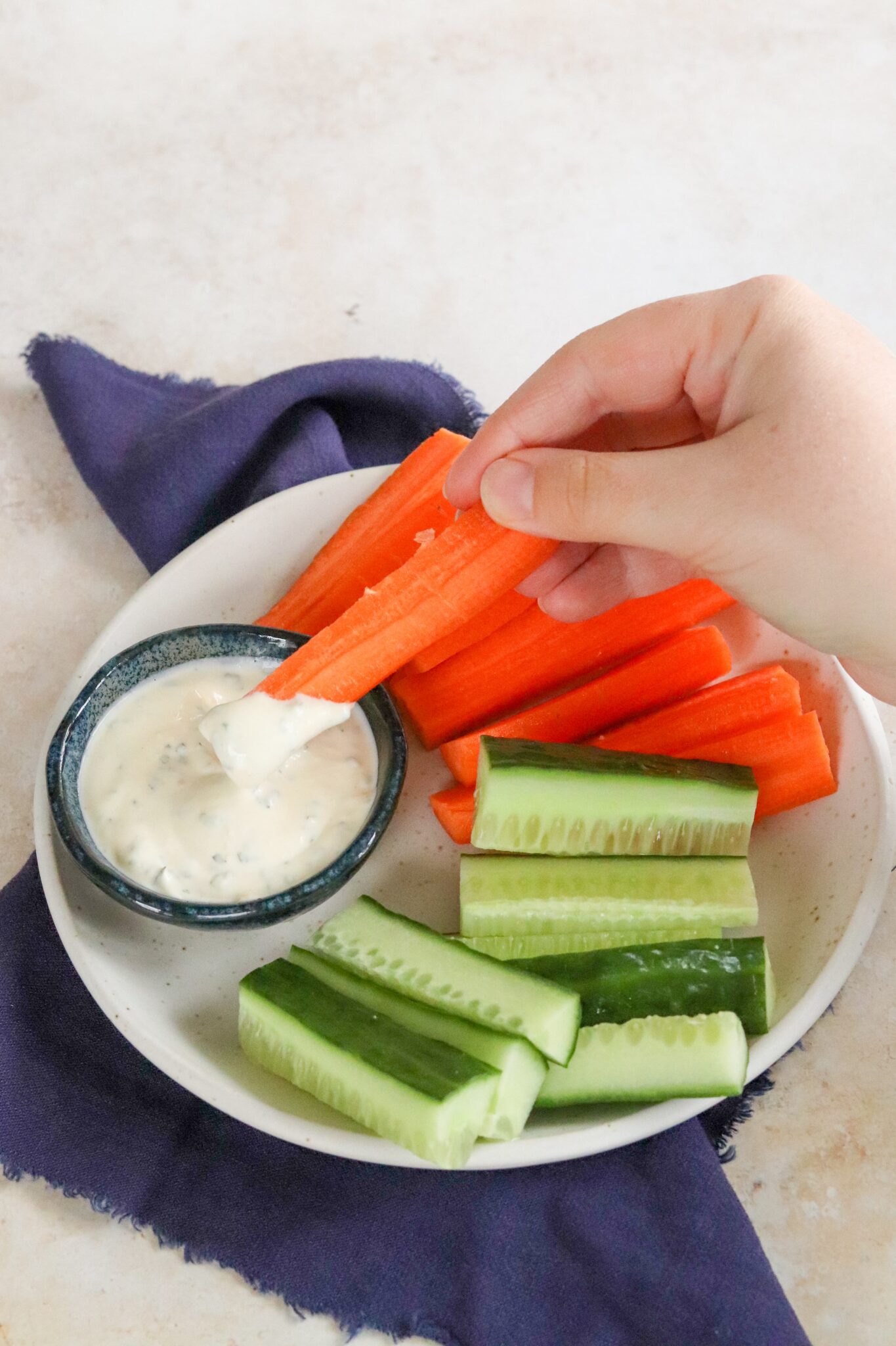 Easy Ranch Dip – Curly's Cooking