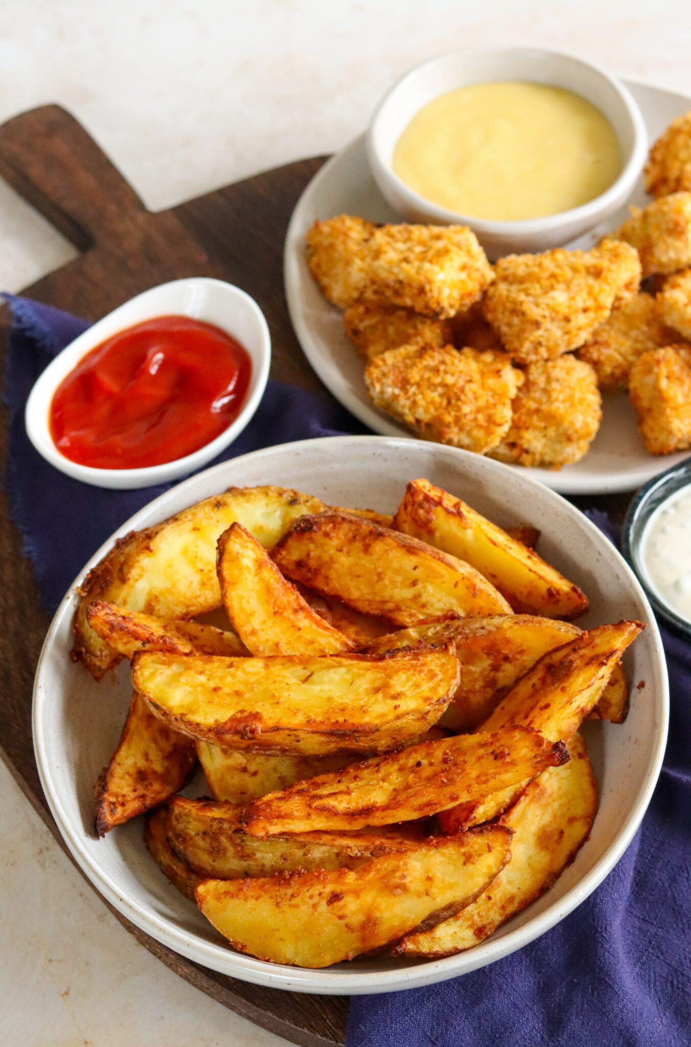 Air Fryer Potato Wedges Curly's Cooking