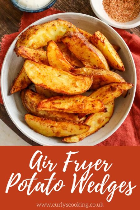 Air Fryer Potato Wedges Curly s Cooking
