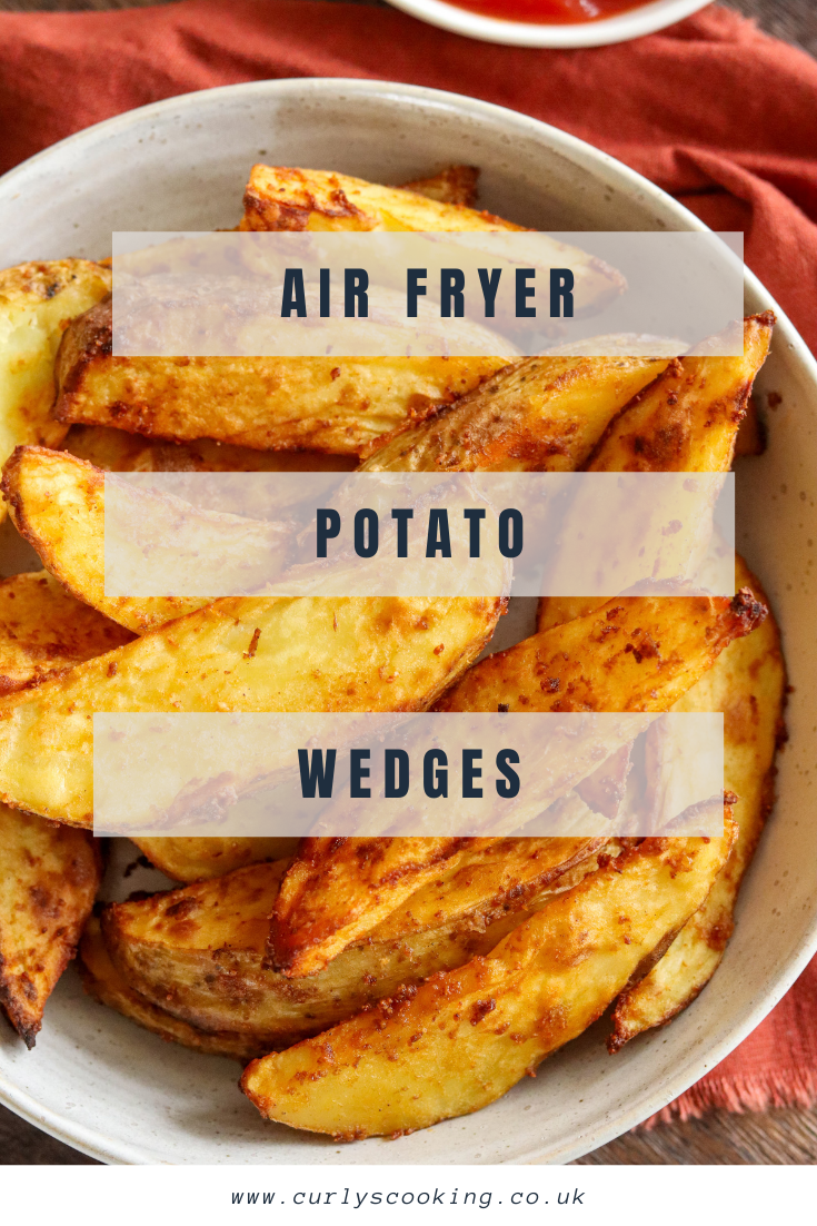 Air Fryer Potato Wedges Curly's Cooking