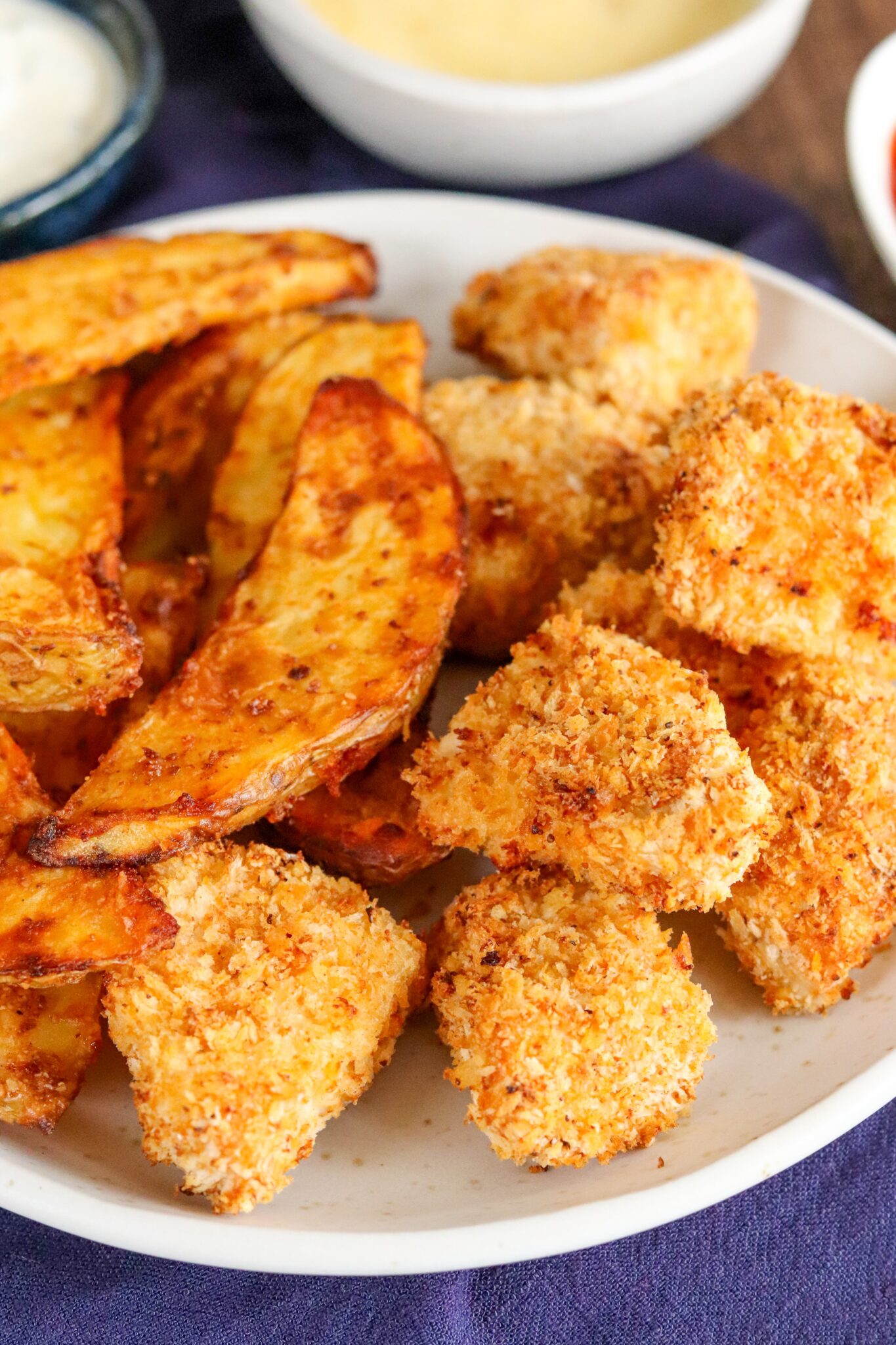 Homemade Air Fryer Chicken Nuggets Curly's Cooking