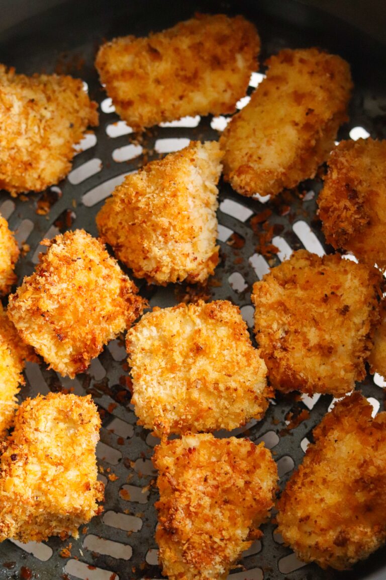 Homemade Air Fryer Chicken Nuggets Curly's Cooking