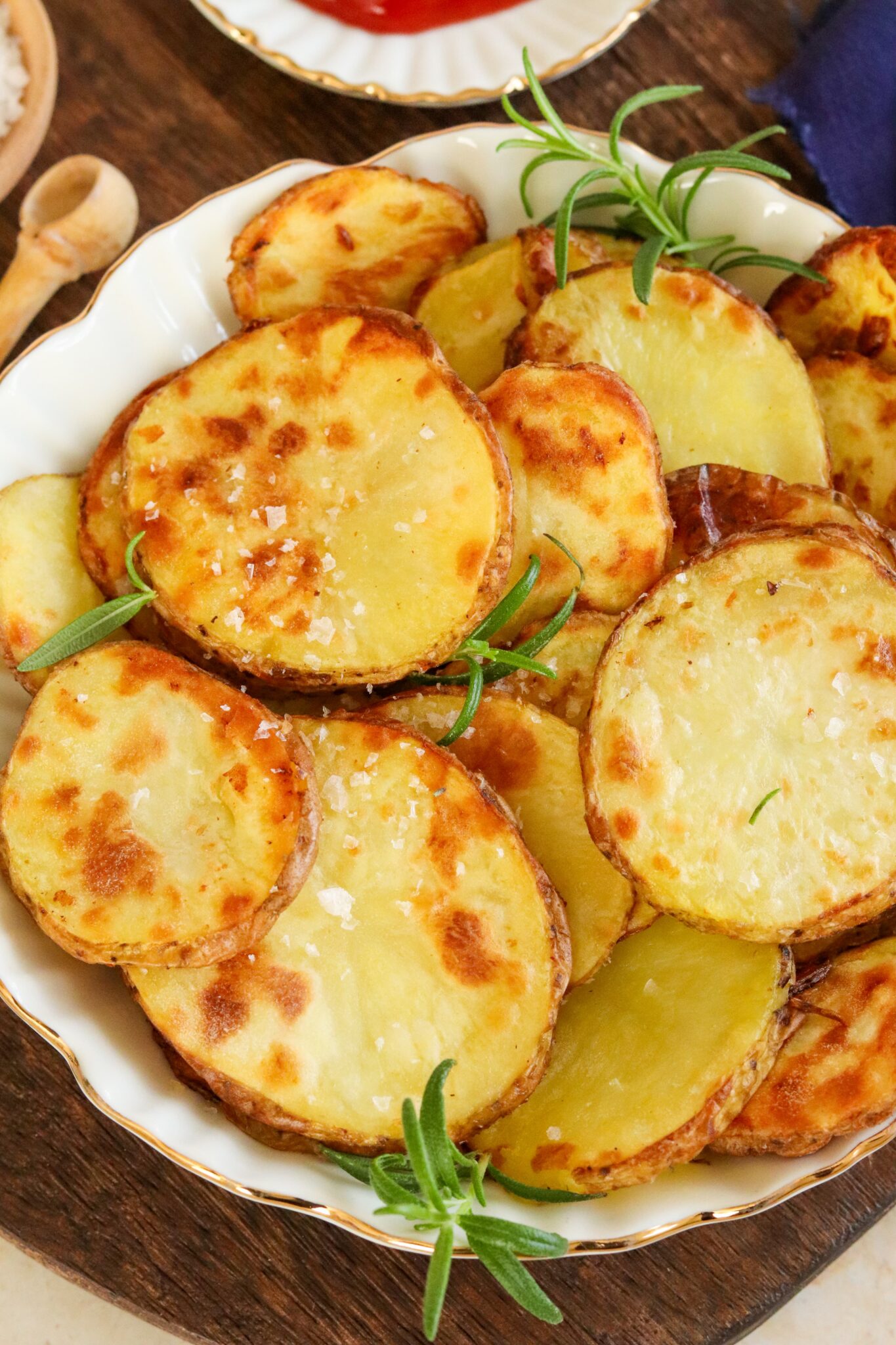 Air Fryer Potato Slices Curly's Cooking