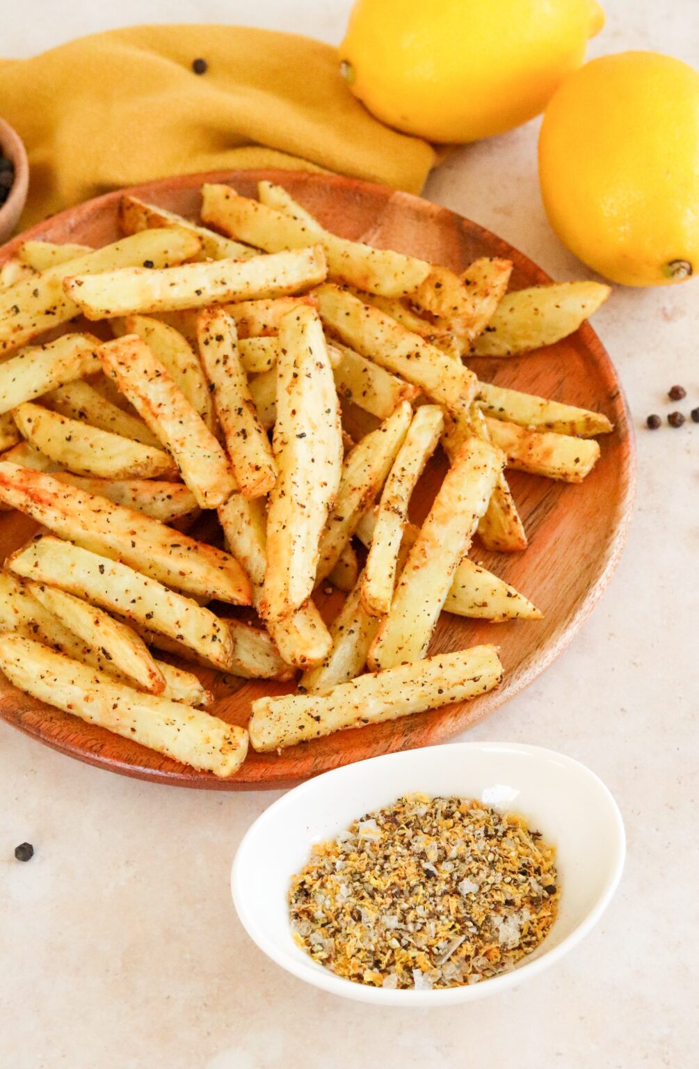 Air Fryer Lemon Pepper Fries – Curly's Cooking