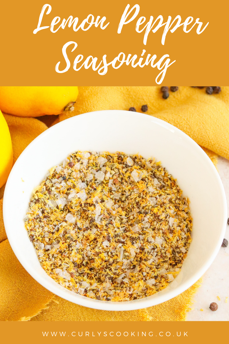 Homemade Lemon Pepper Seasoning Curly's Cooking