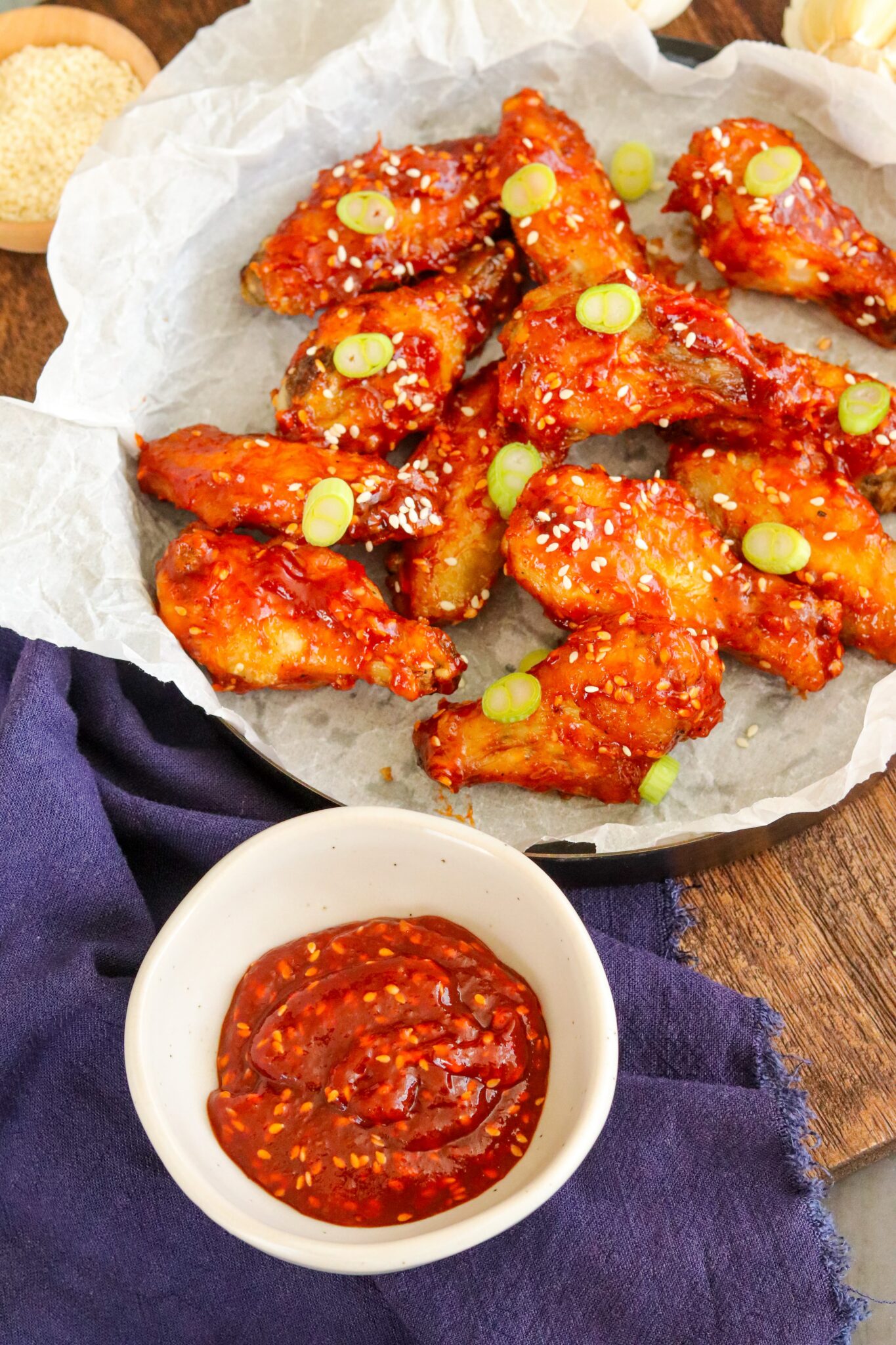 Air Fryer Korean Wings – Curly's Cooking