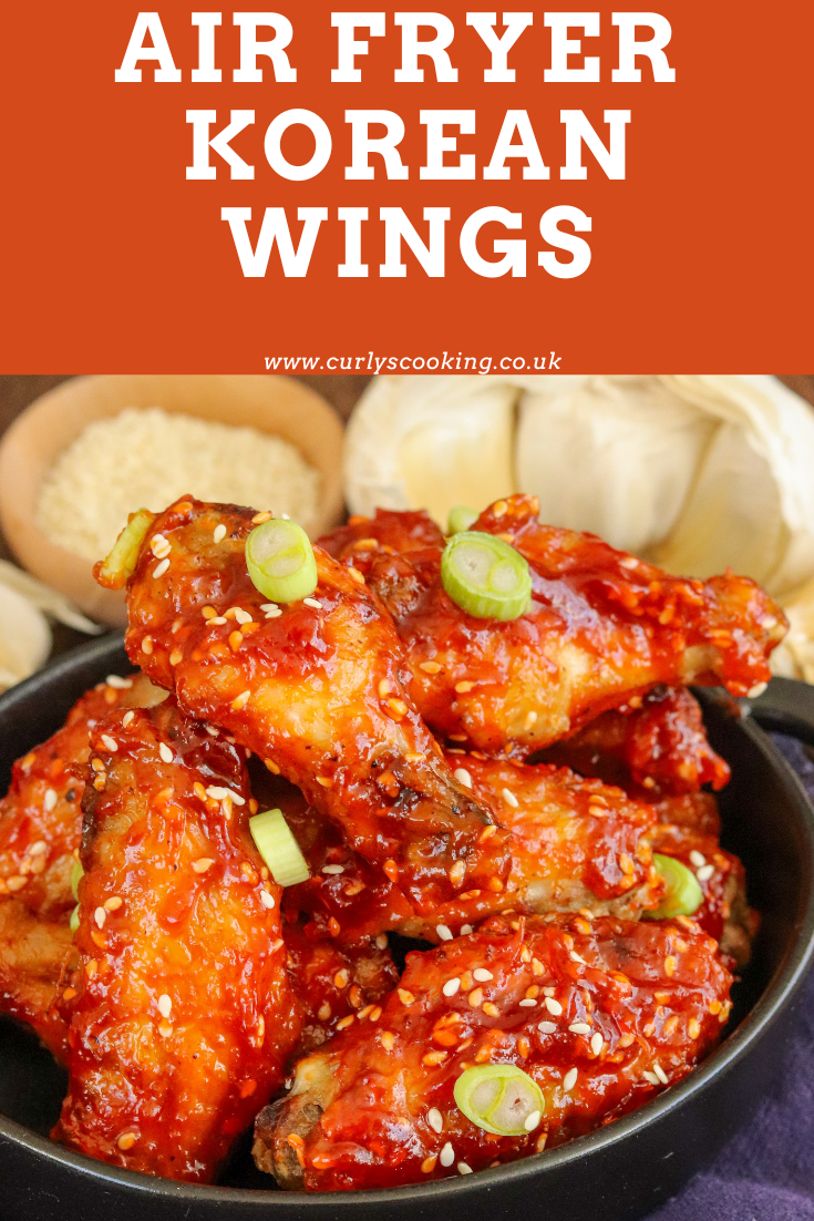 Air Fryer Korean Wings – Curly's Cooking