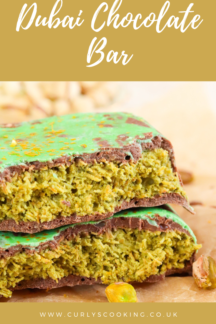 Easy Homemade Dubai Chocolate Bar – Curly's Cooking