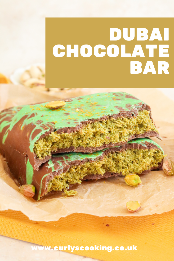 Easy Homemade Dubai Chocolate Bar – Curly's Cooking
